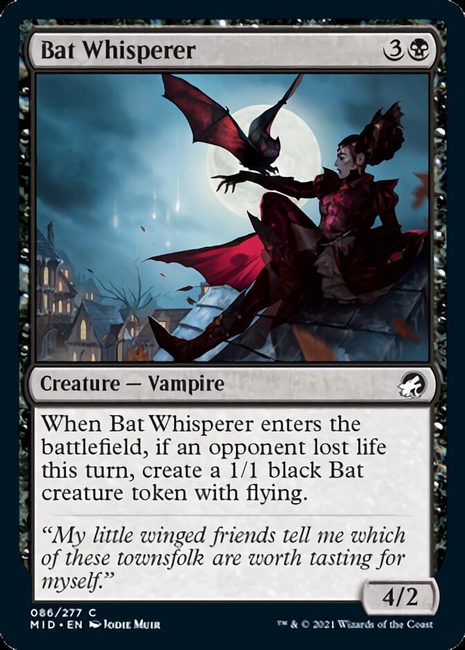 Bat Whisperer [Innistrad: Midnight Hunt] | Fandemonia Ltd