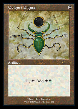 Golgari Signet (Retro) [Secret Lair Drop Series] | Fandemonia Ltd