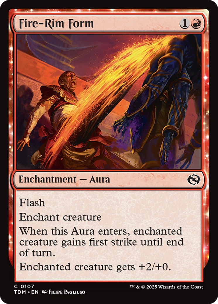 Fire-Rim Form [Tarkir: Dragonstorm] | Fandemonia Ltd