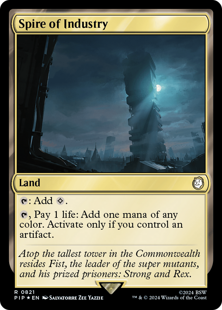 Spire of Industry (Surge Foil) [Fallout] | Fandemonia Ltd