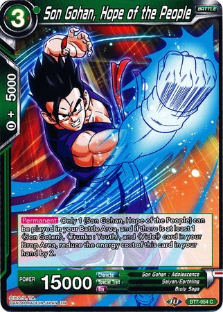 Son Gohan, Hope of the People (BT7-054) [Assault of the Saiyans] | Fandemonia Ltd