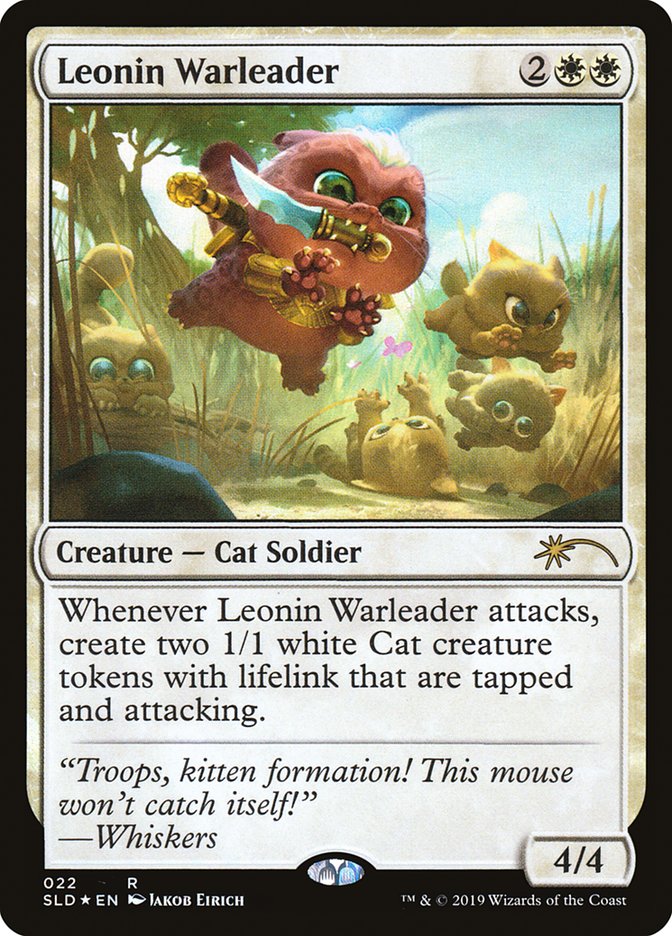 Leonin Warleader [Secret Lair Drop Series] | Fandemonia Ltd