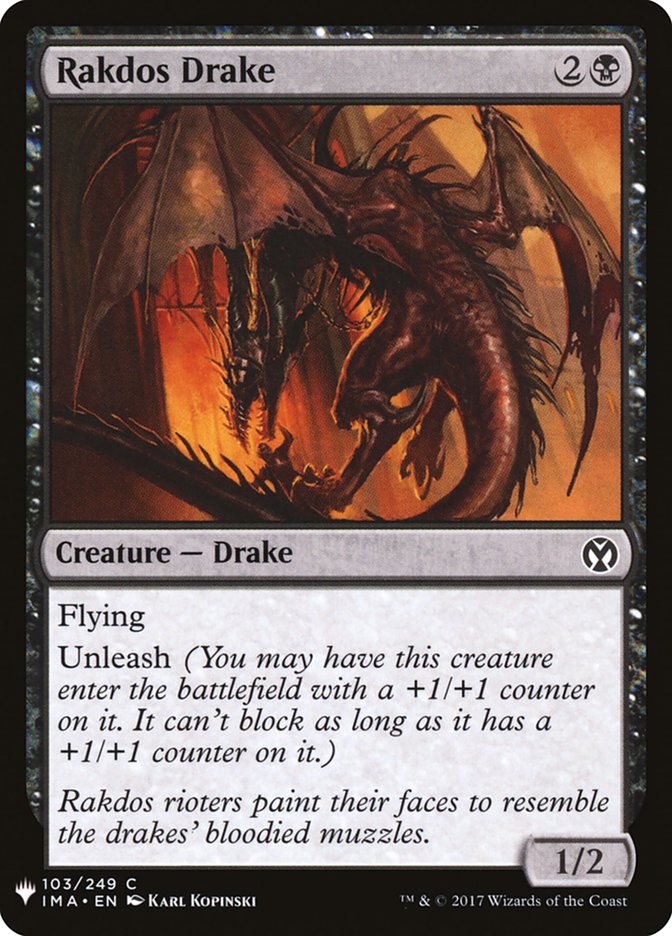 Rakdos Drake [Mystery Booster] | Fandemonia Ltd