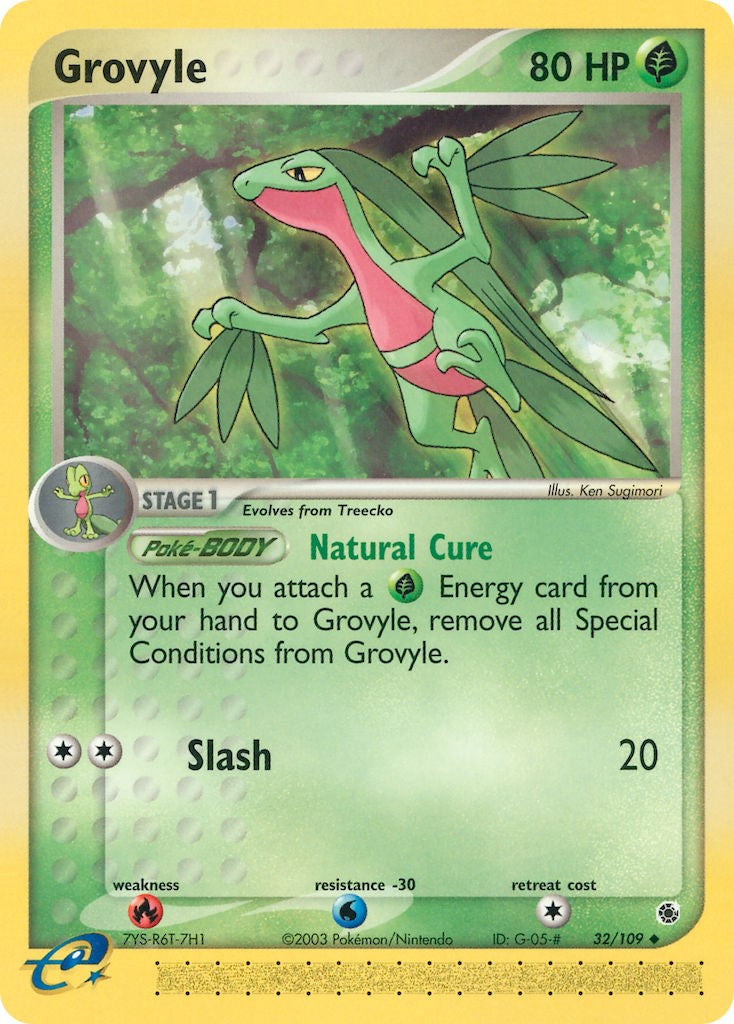 Grovyle (32/109) [EX: Ruby & Sapphire] | Fandemonia Ltd