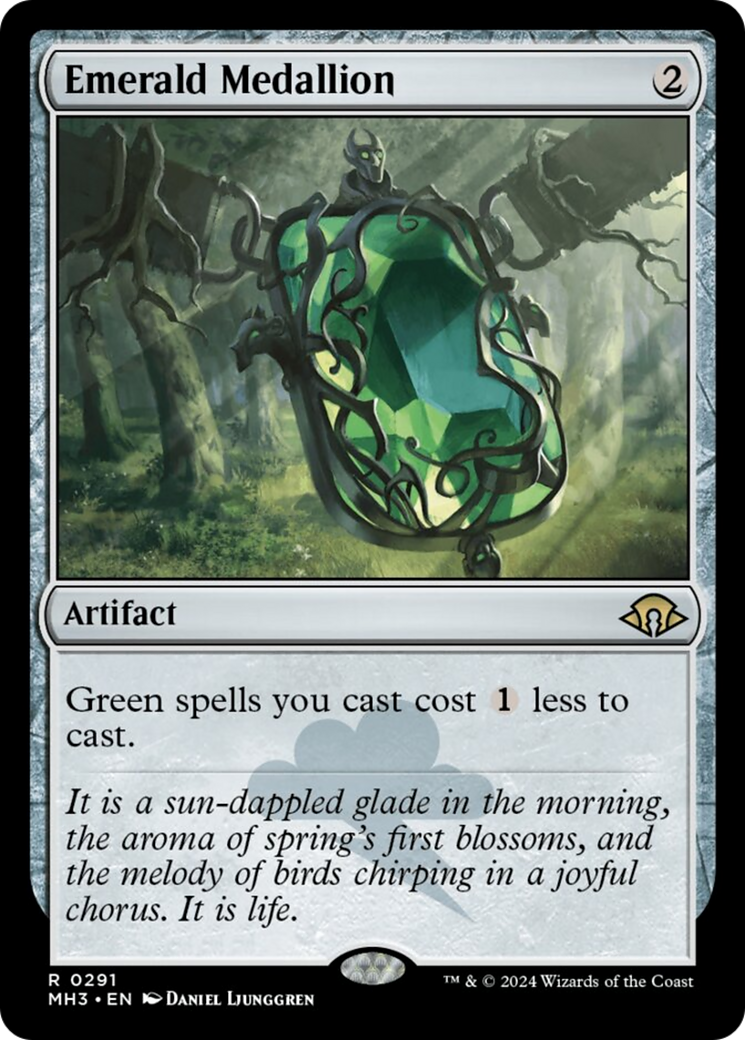 Emerald Medallion [Modern Horizons 3] | Fandemonia Ltd