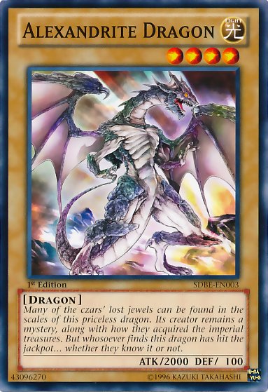 Alexandrite Dragon [SDBE-EN003] Common | Fandemonia Ltd