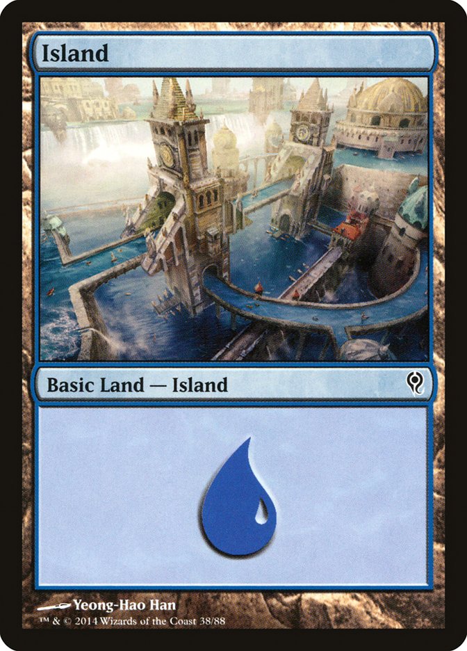 Island (38) [Duel Decks: Jace vs. Vraska] | Fandemonia Ltd