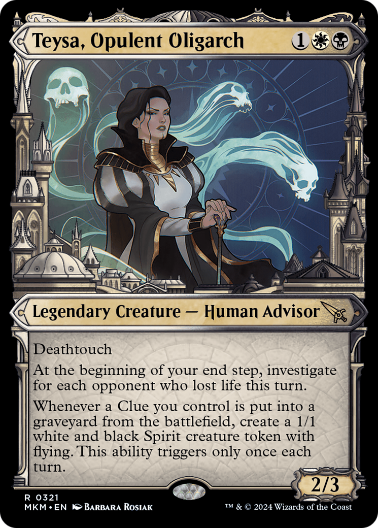 Teysa, Opulent Oligarch (Showcase) (0321) [Murders at Karlov Manor] | Fandemonia Ltd
