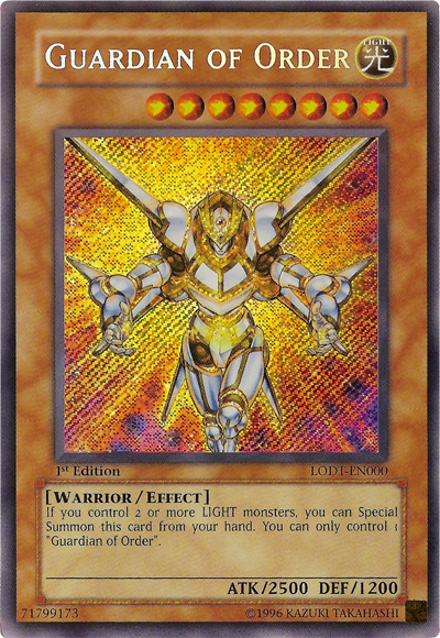 Guardian of Order [LODT-EN000] Secret Rare | Fandemonia Ltd