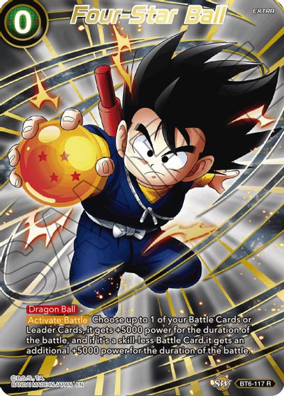 Four-Star Ball (Alternate Art) (BT6-117) [Special Anniversary Set 2021] | Fandemonia Ltd
