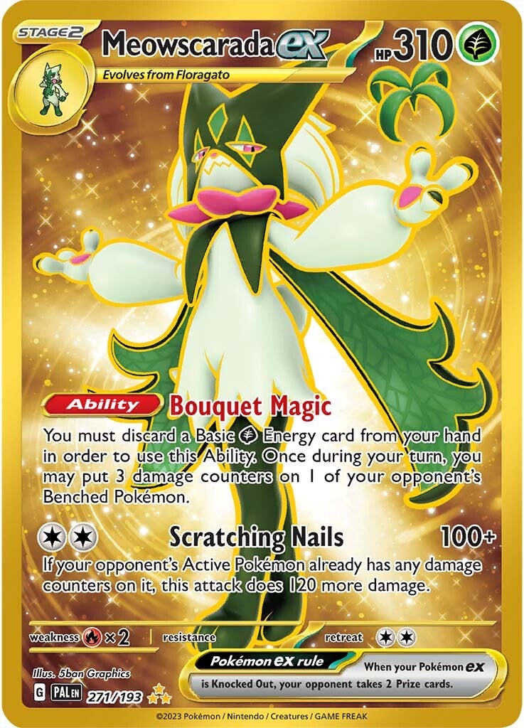 Meowscarada ex (271/193) [Scarlet & Violet: Paldea Evolved] | Fandemonia Ltd
