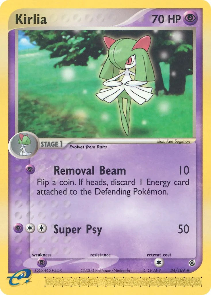 Kirlia (34/109) [EX: Ruby & Sapphire] | Fandemonia Ltd