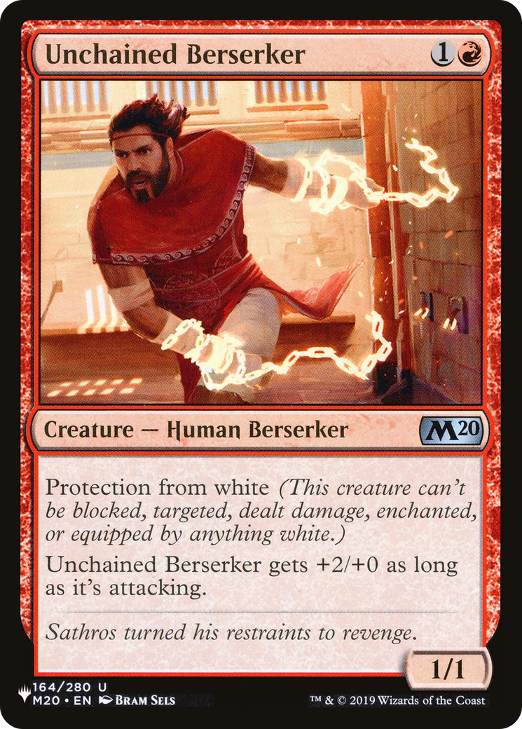 Unchained Berserker [The List] | Fandemonia Ltd