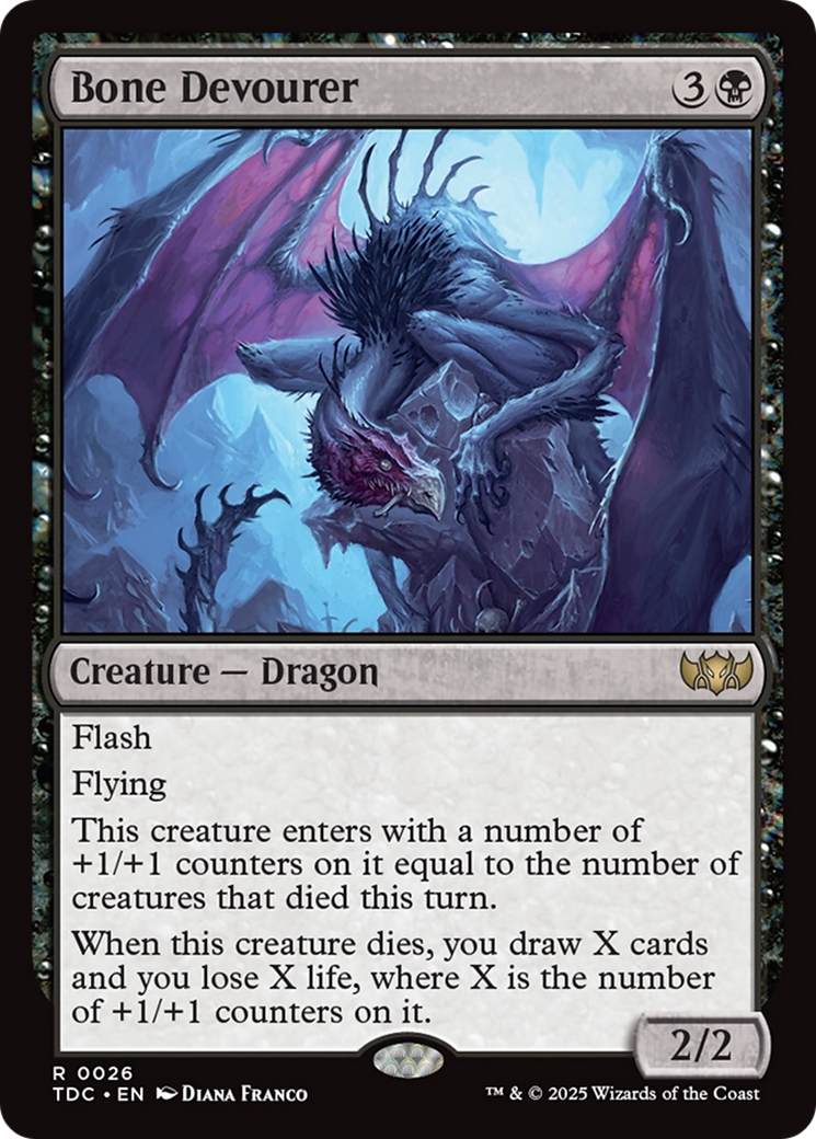 Bone Devourer [Tarkir: Dragonstorm Commander] | Fandemonia Ltd