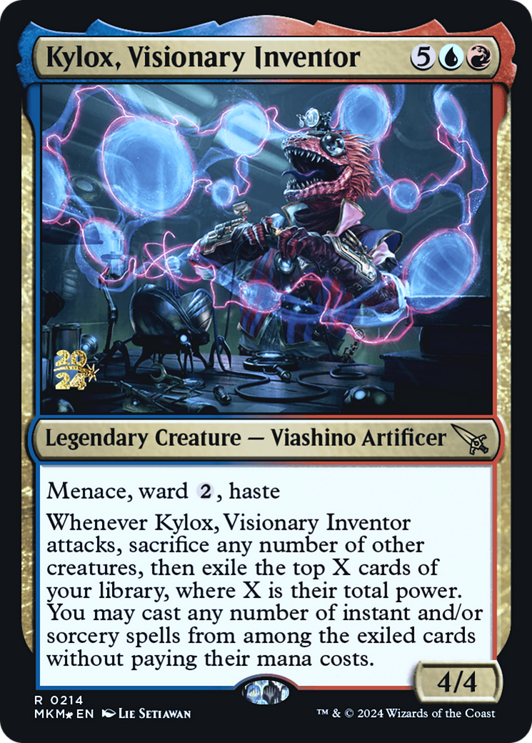Kylox, Visionary Inventor [Murders at Karlov Manor Prerelease Promos] | Fandemonia Ltd