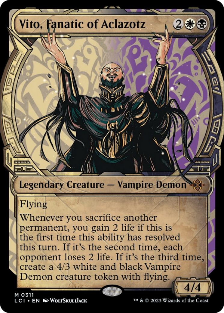 Vito, Fanatic of Aclazotz (Showcase) [The Lost Caverns of Ixalan] | Fandemonia Ltd