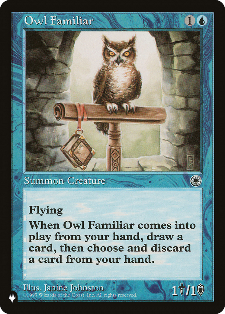 Owl Familiar [The List] | Fandemonia Ltd
