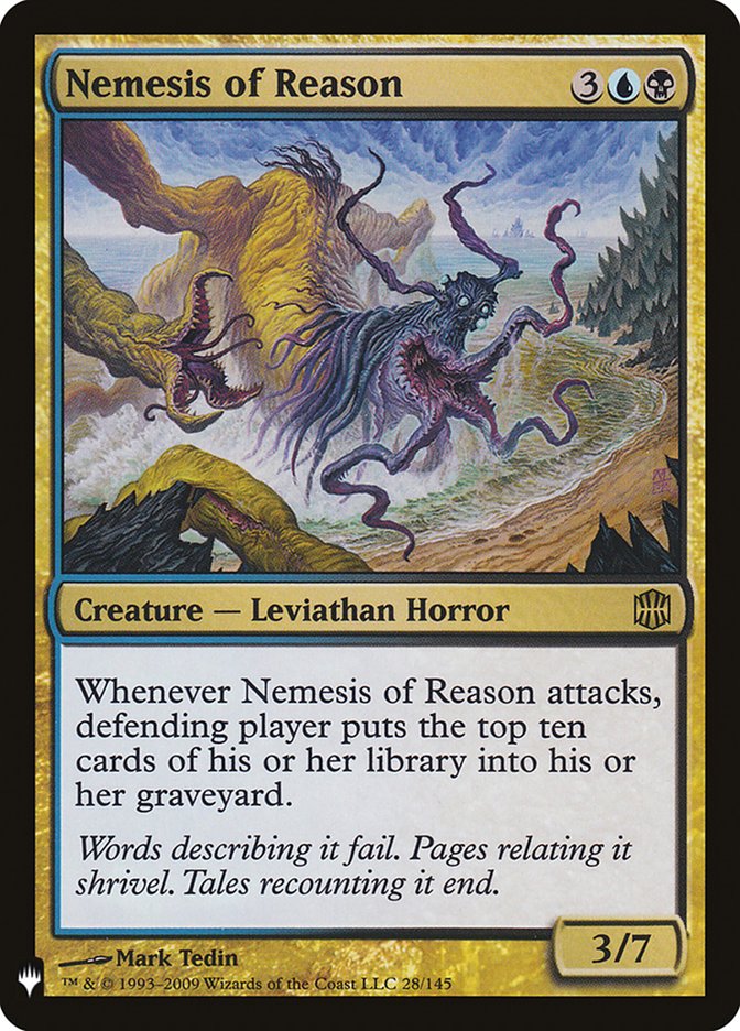 Nemesis of Reason [Mystery Booster] | Fandemonia Ltd