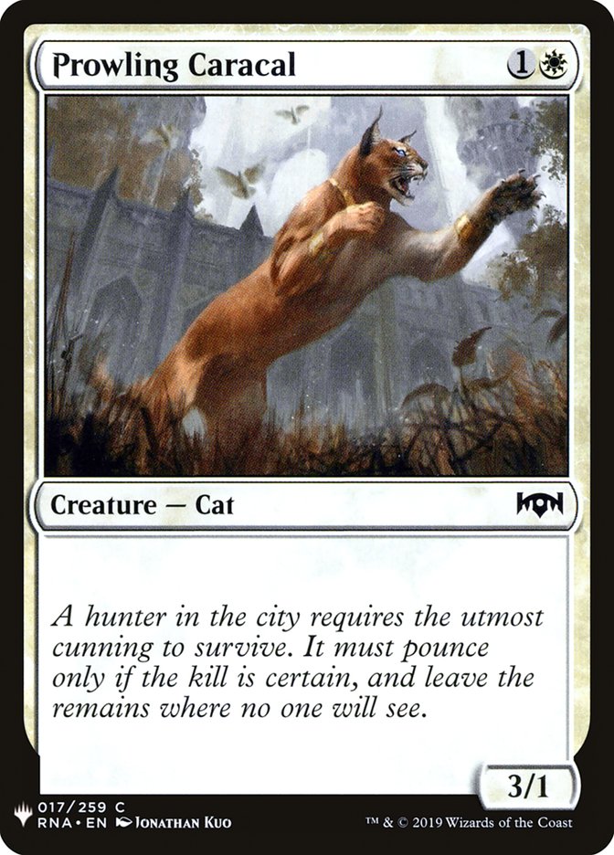 Prowling Caracal [Mystery Booster] | Fandemonia Ltd