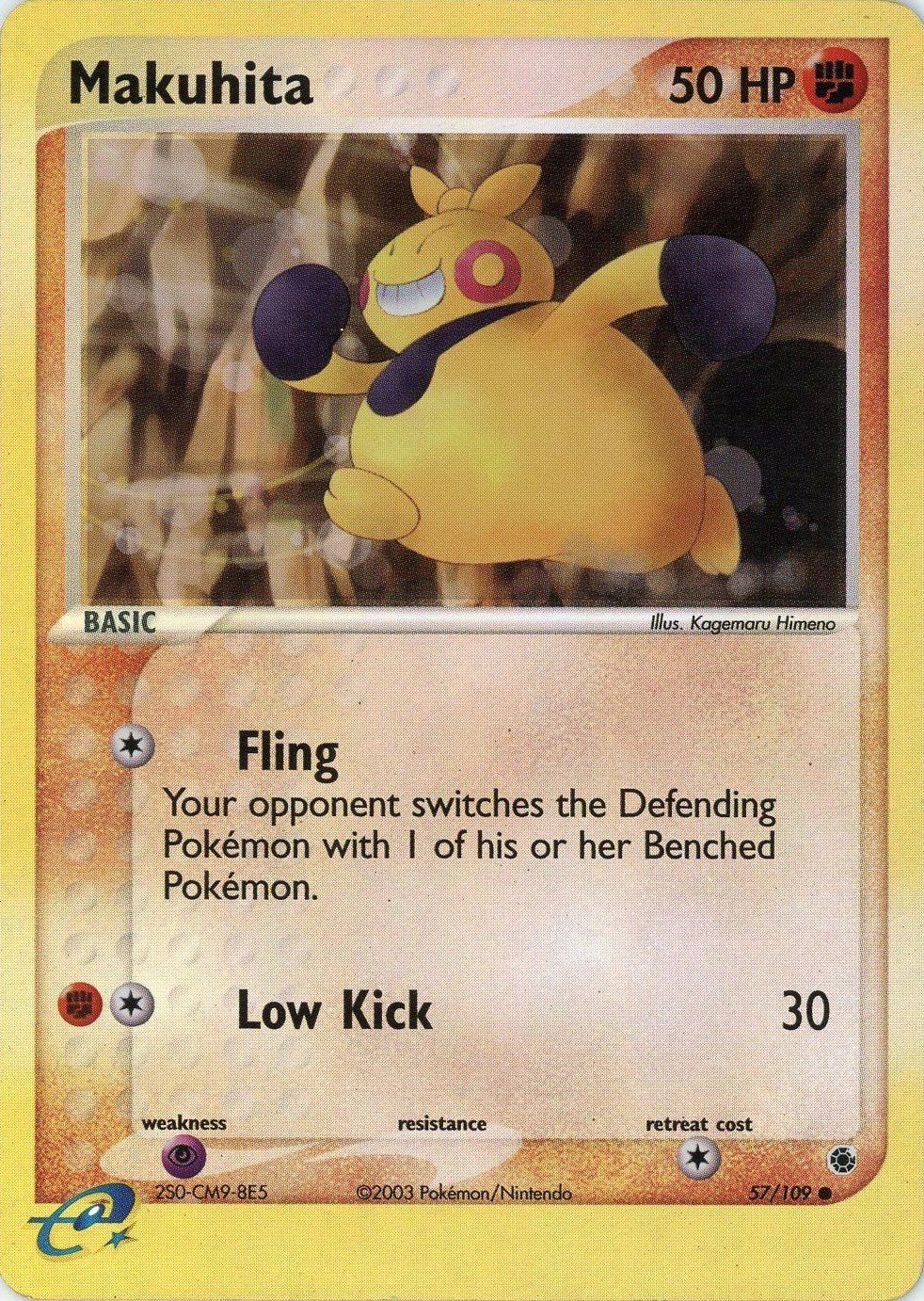 Makuhita (57/109) [EX: Ruby & Sapphire] | Fandemonia Ltd