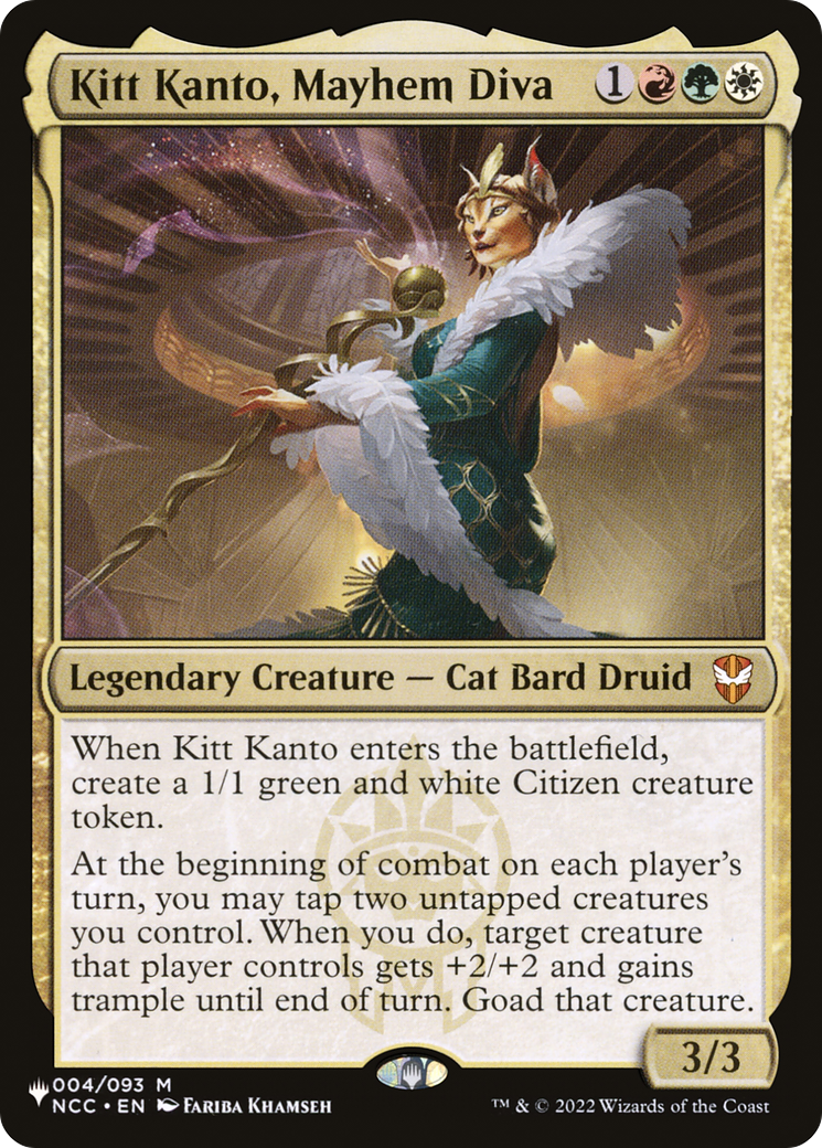 Kitt Kanto, Mayhem Diva [The List] | Fandemonia Ltd