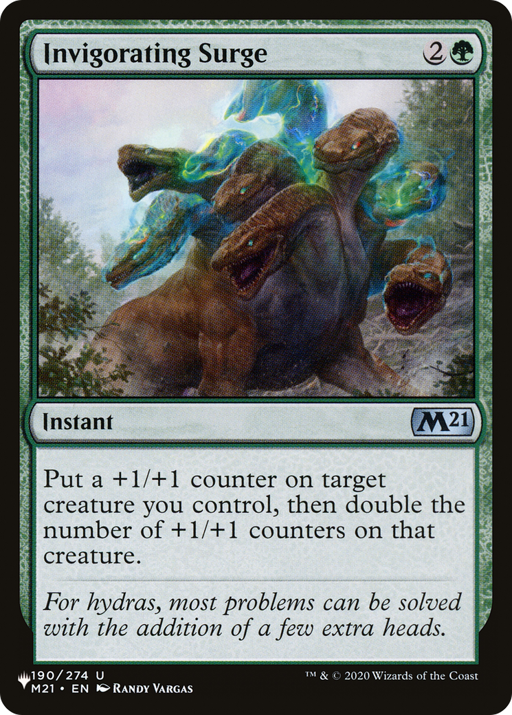 Invigorating Surge [The List] | Fandemonia Ltd