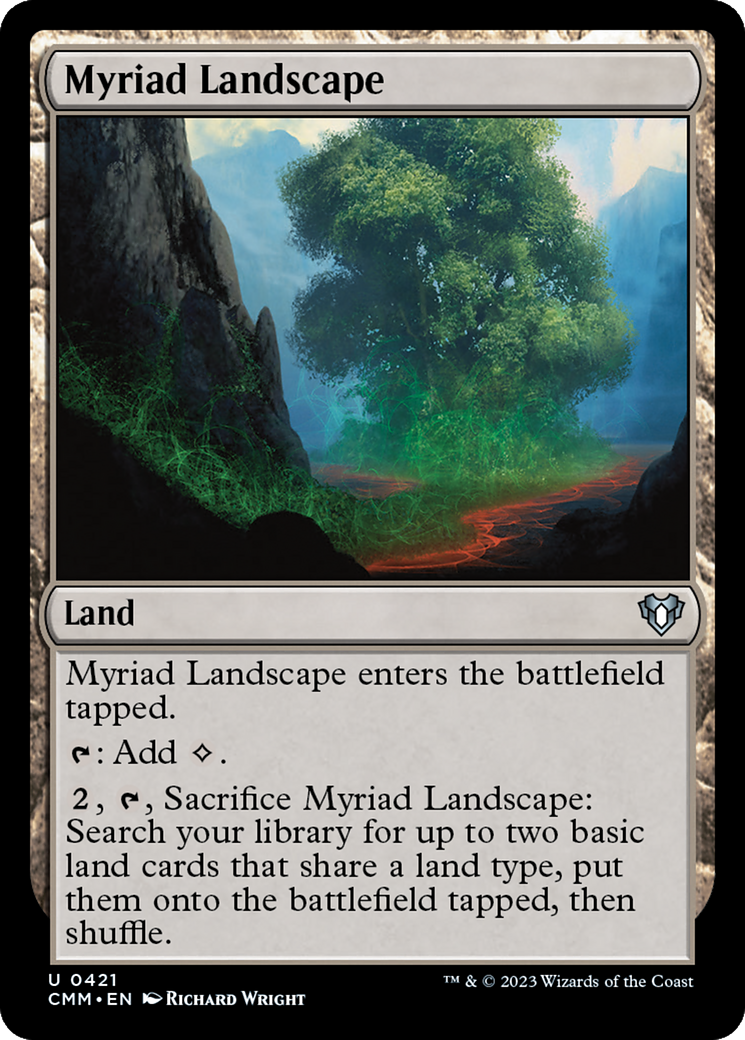 Myriad Landscape [Commander Masters] | Fandemonia Ltd