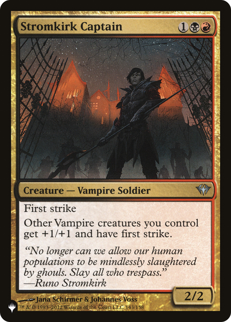 Stromkirk Captain [The List] | Fandemonia Ltd