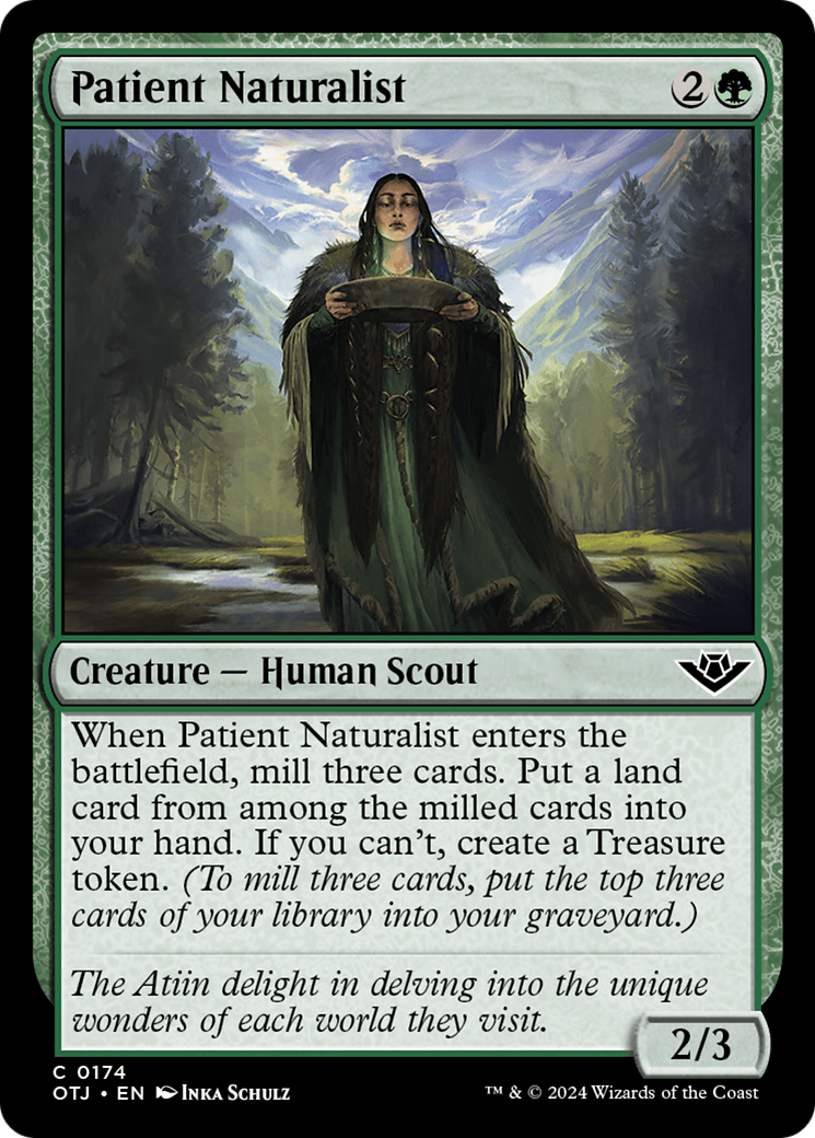 Patient Naturalist [Outlaws of Thunder Junction] | Fandemonia Ltd