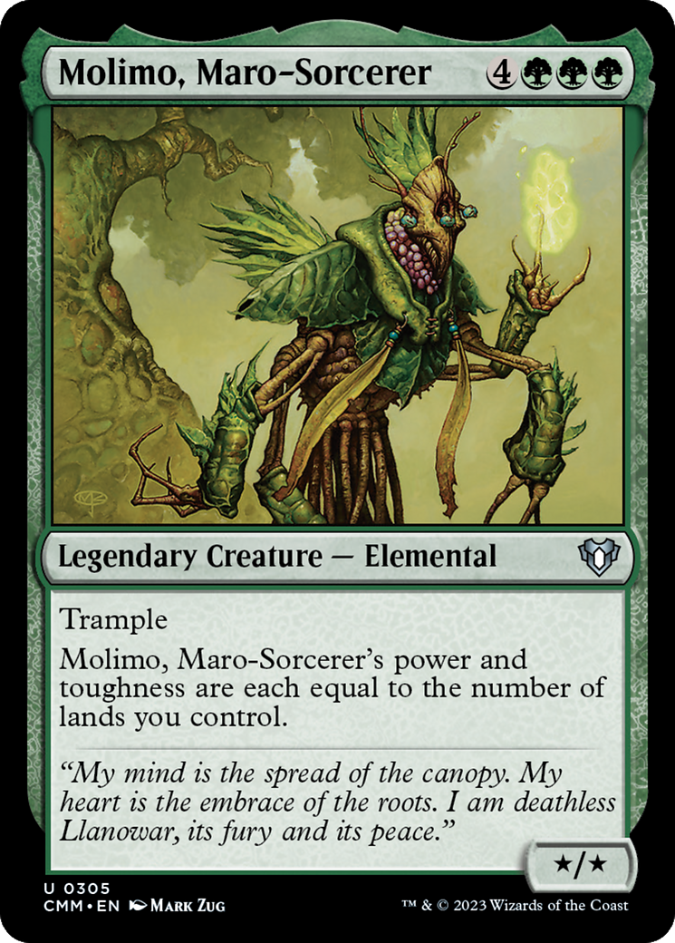 Molimo, Maro-Sorcerer [Commander Masters] | Fandemonia Ltd