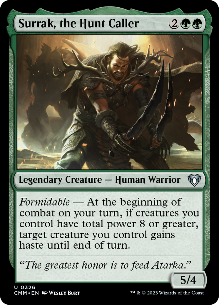 Surrak, the Hunt Caller [Commander Masters] | Fandemonia Ltd
