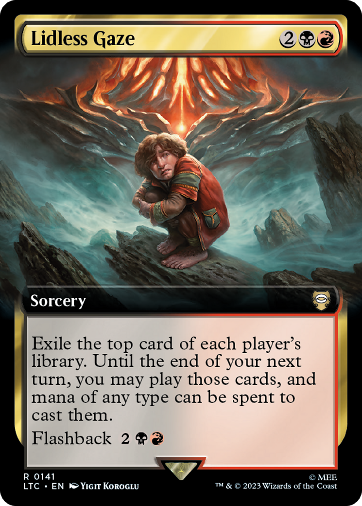 Lidless Gaze (Extended Art) [The Lord of the Rings: Tales of Middle-Earth Commander] | Fandemonia Ltd