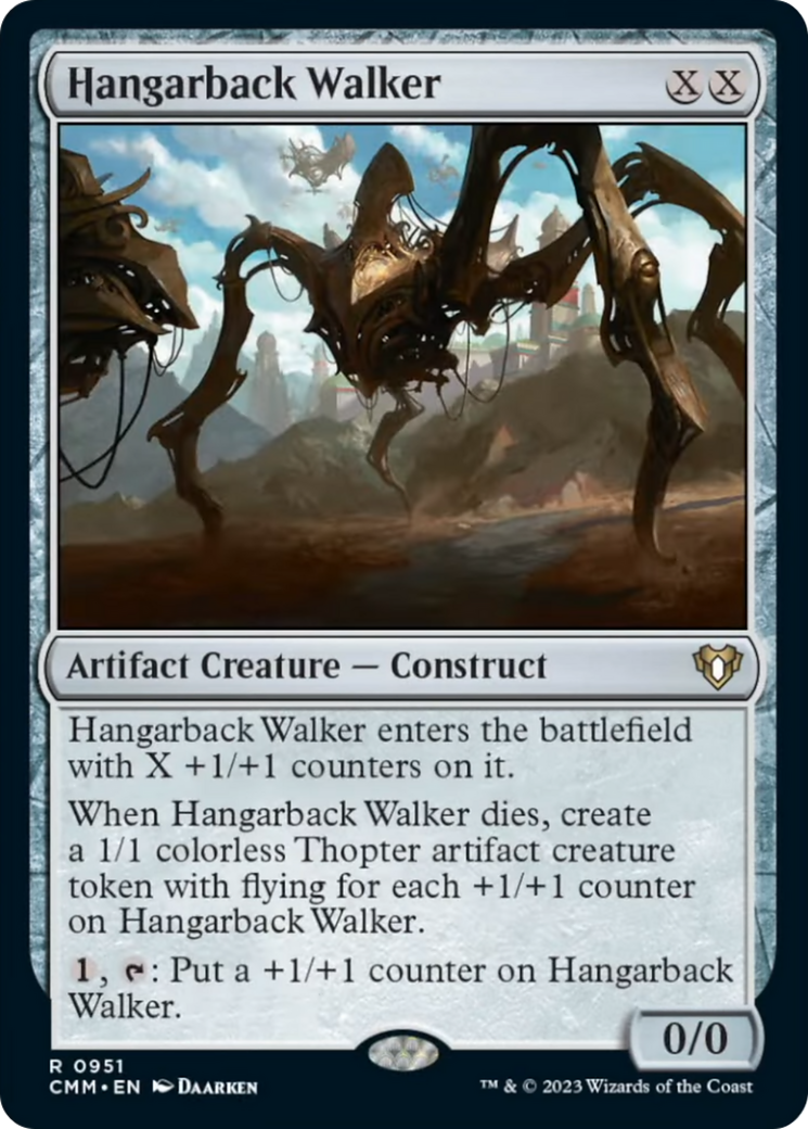 Hangarback Walker [Commander Masters] | Fandemonia Ltd