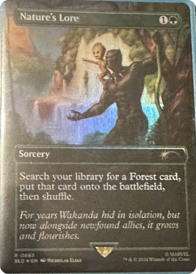 Nature's Lore (867) (Rainbow Foil) [Secret Lair Drop Series] | Fandemonia Ltd