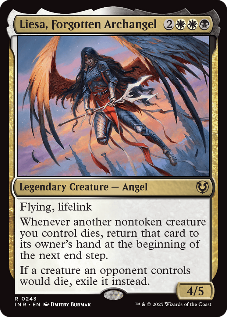 Liesa, Forgotten Archangel [Innistrad Remastered] | Fandemonia Ltd