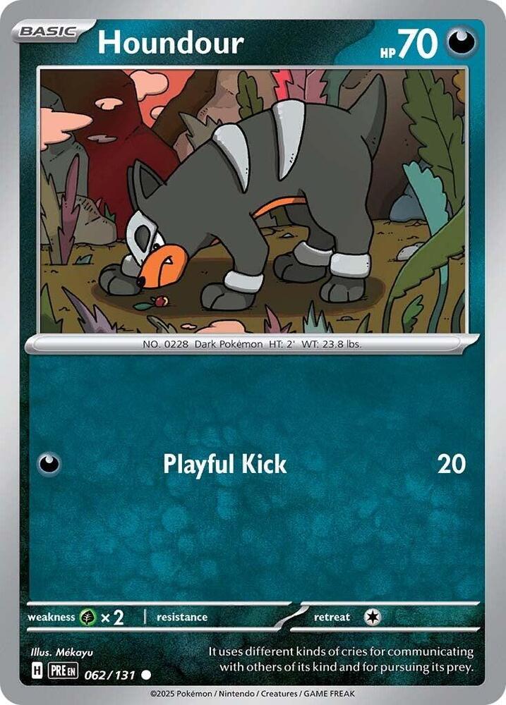 Houndour (062/131) [Scarlet & Violet: Prismatic Evolutions] | Fandemonia Ltd