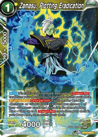 Zamasu, Plotting Eradication (BT16-090) [Realm of the Gods] | Fandemonia Ltd