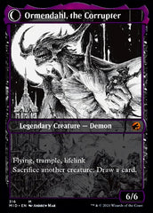 Jerren, Corrupted Bishop // Ormendahl, the Corrupted (Showcase Eternal Night) [Innistrad: Midnight Hunt] | Fandemonia Ltd