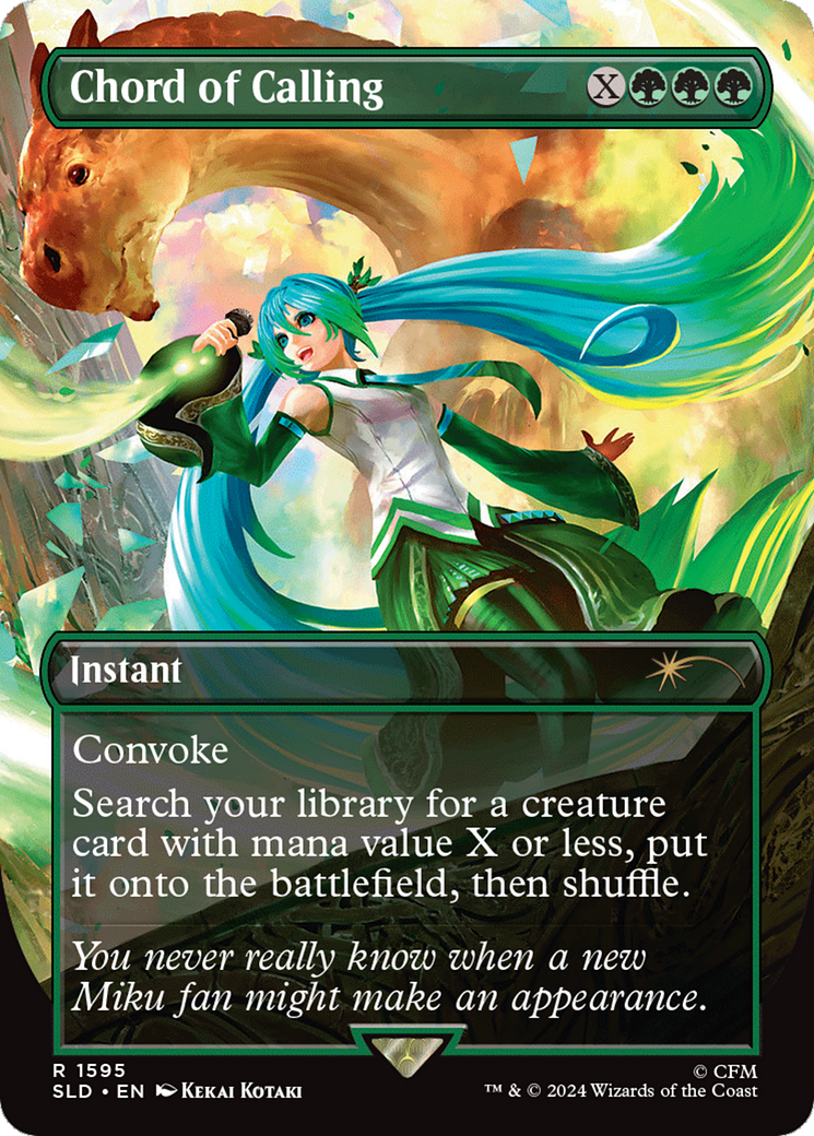 Chord of Calling (Rainbow Foil) [Secret Lair Drop Series] | Fandemonia Ltd