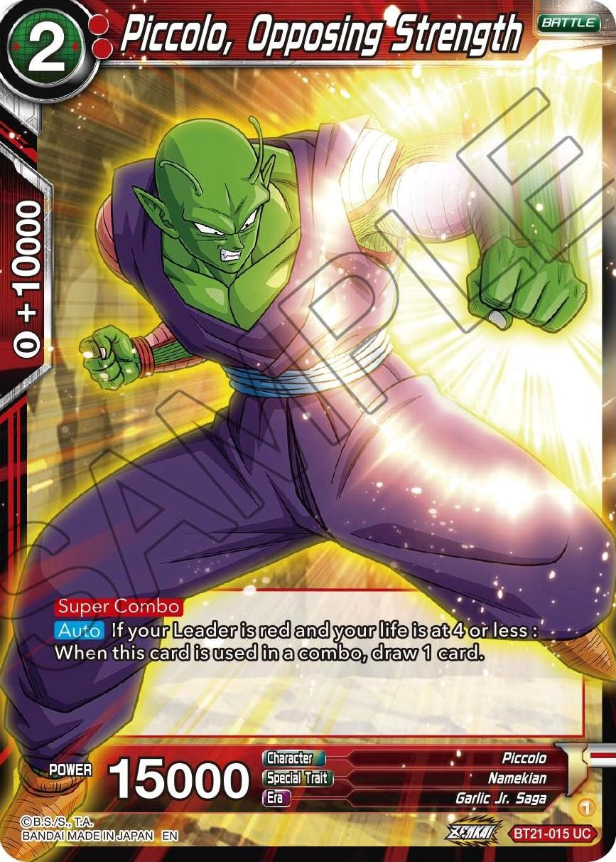 Piccolo, Opposing Strength (BT21-015) [Wild Resurgence] | Fandemonia Ltd