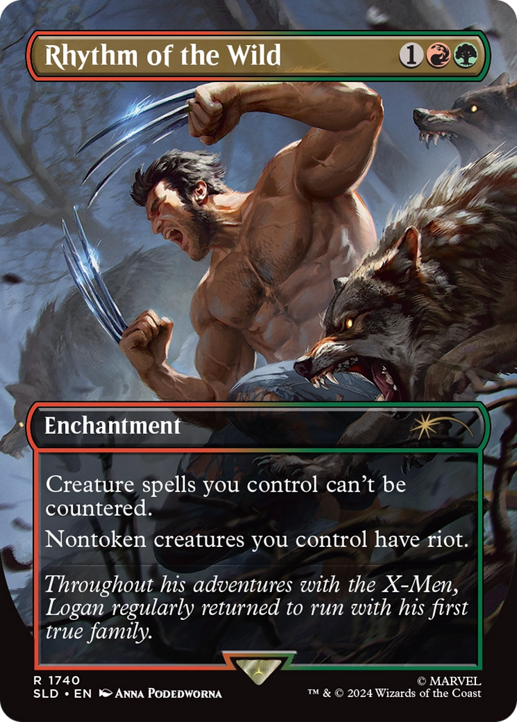 Rhythm of the Wild (Rainbow Foil) [Secret Lair Drop Series] | Fandemonia Ltd