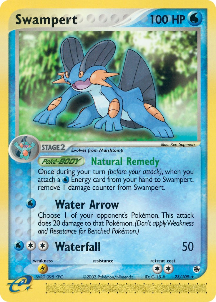 Swampert (23/109) [EX: Ruby & Sapphire] | Fandemonia Ltd
