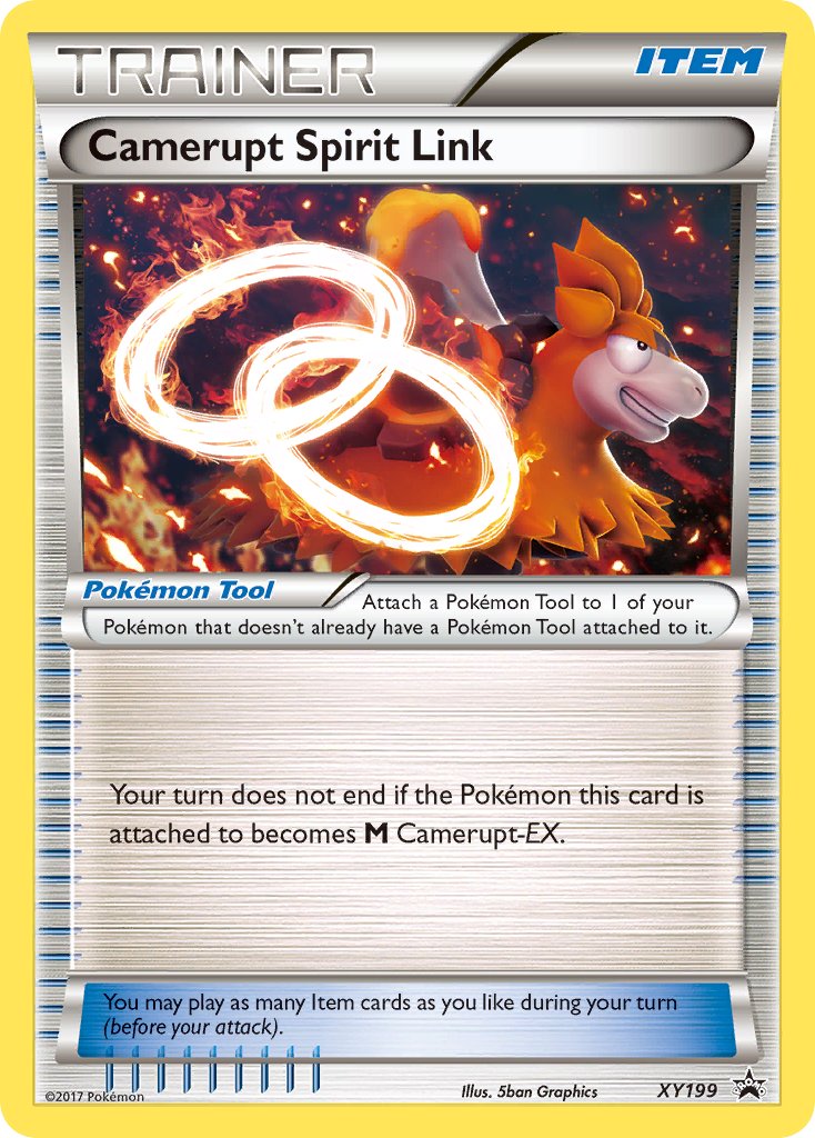 Camerupt Spirit Link (XY199) [XY: Black Star Promos] | Fandemonia Ltd