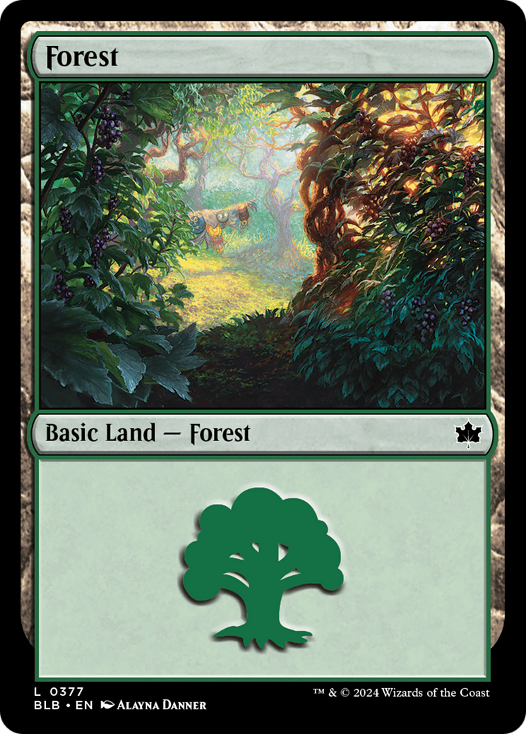 Forest (0377) [Bloomburrow] | Fandemonia Ltd