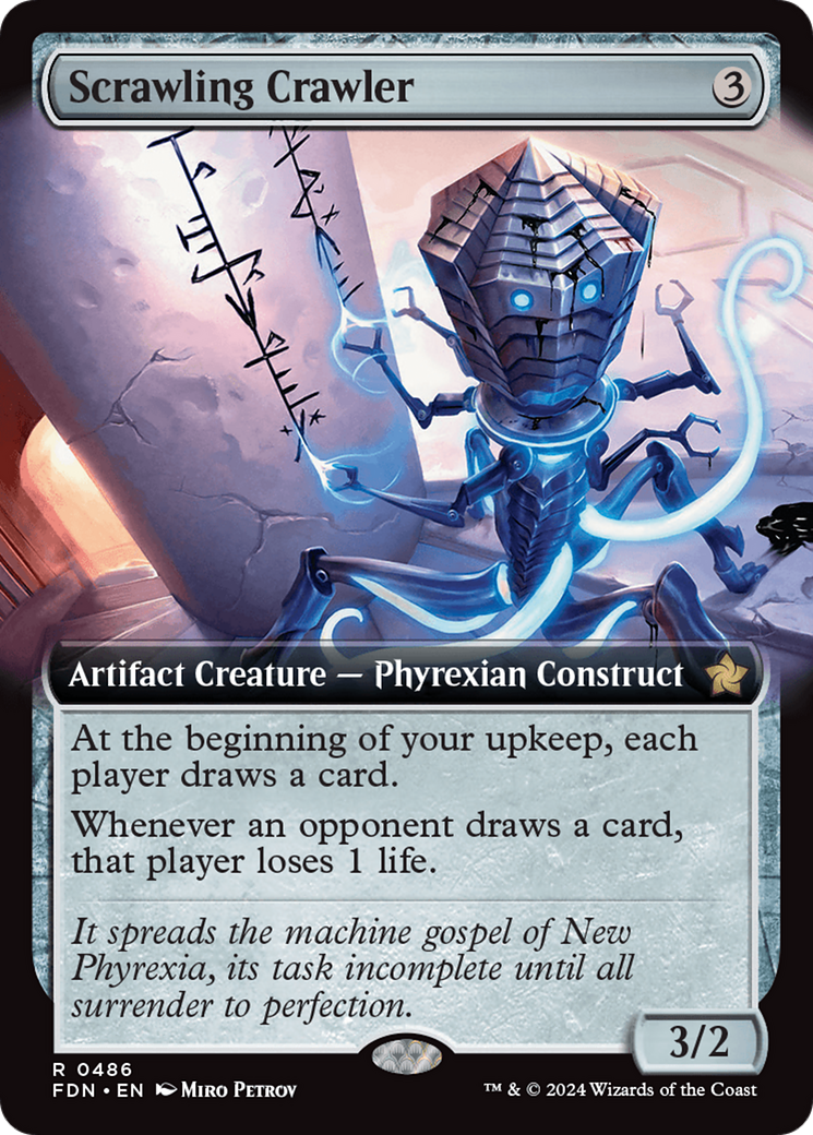 Scrawling Crawler (Extended Art) [Foundations] | Fandemonia Ltd