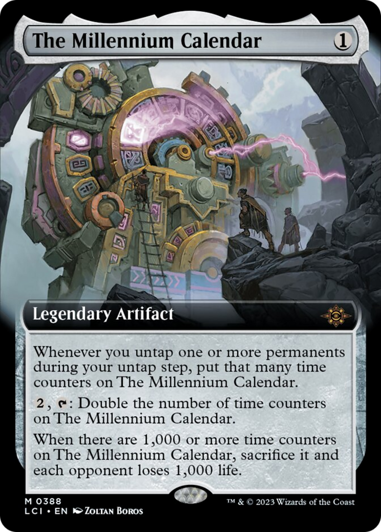 The Millennium Calendar (Extended Art) [The Lost Caverns of Ixalan] | Fandemonia Ltd