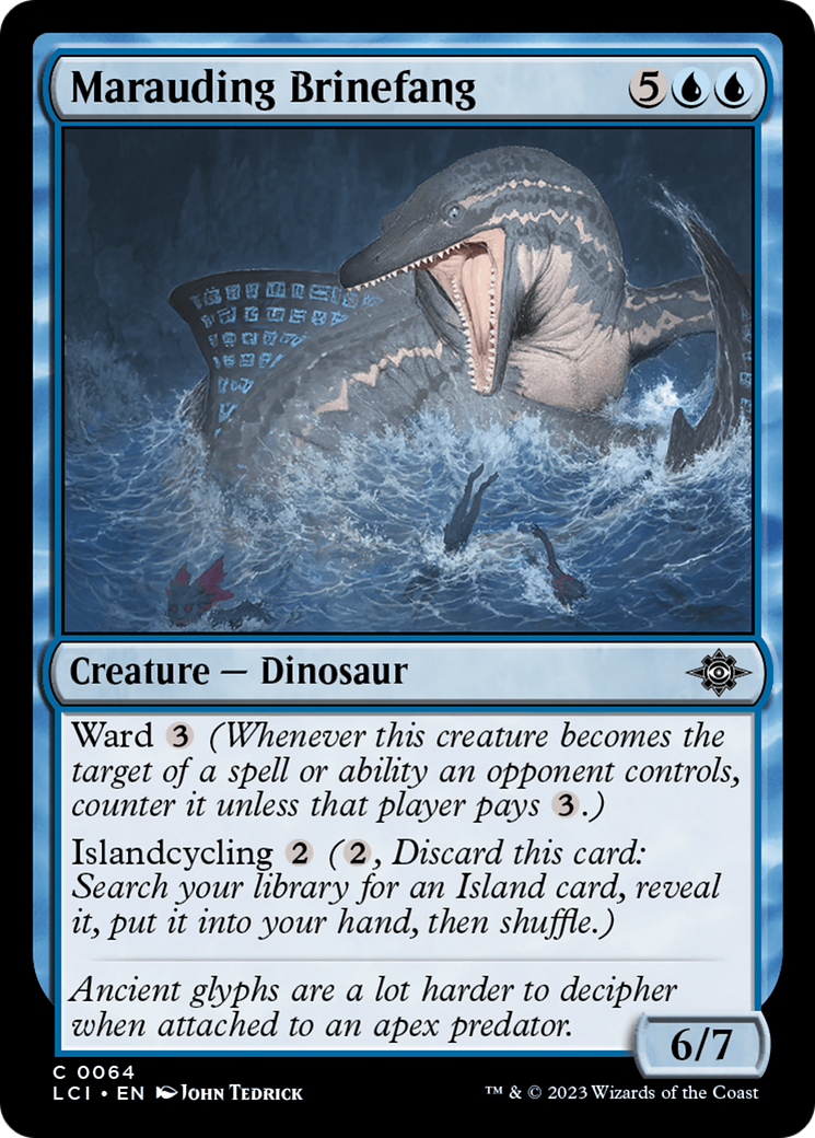 Marauding Brinefang [The Lost Caverns of Ixalan] | Fandemonia Ltd