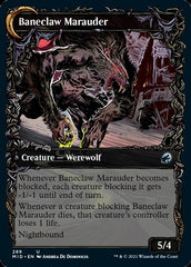 Baneblade Scoundrel // Baneclaw Marauder (Showcase Equinox) [Innistrad: Midnight Hunt] | Fandemonia Ltd