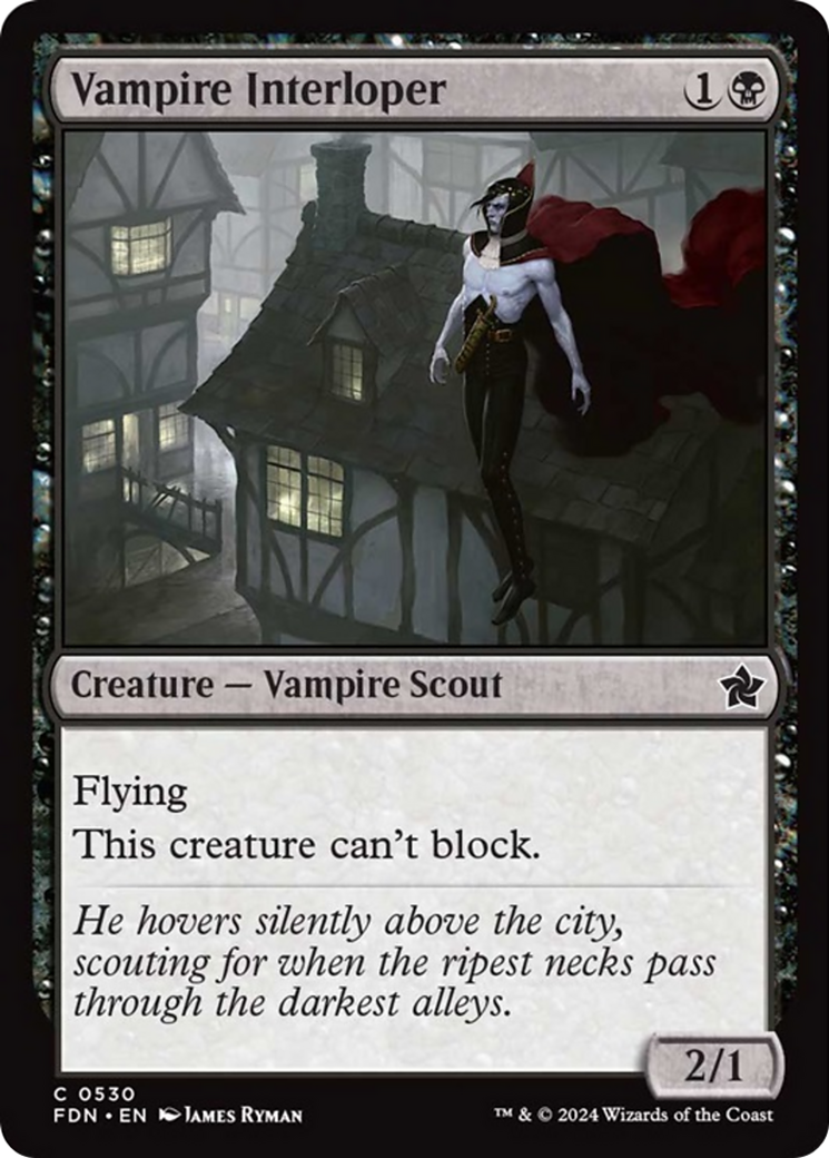 Vampire Interloper [Foundations] | Fandemonia Ltd