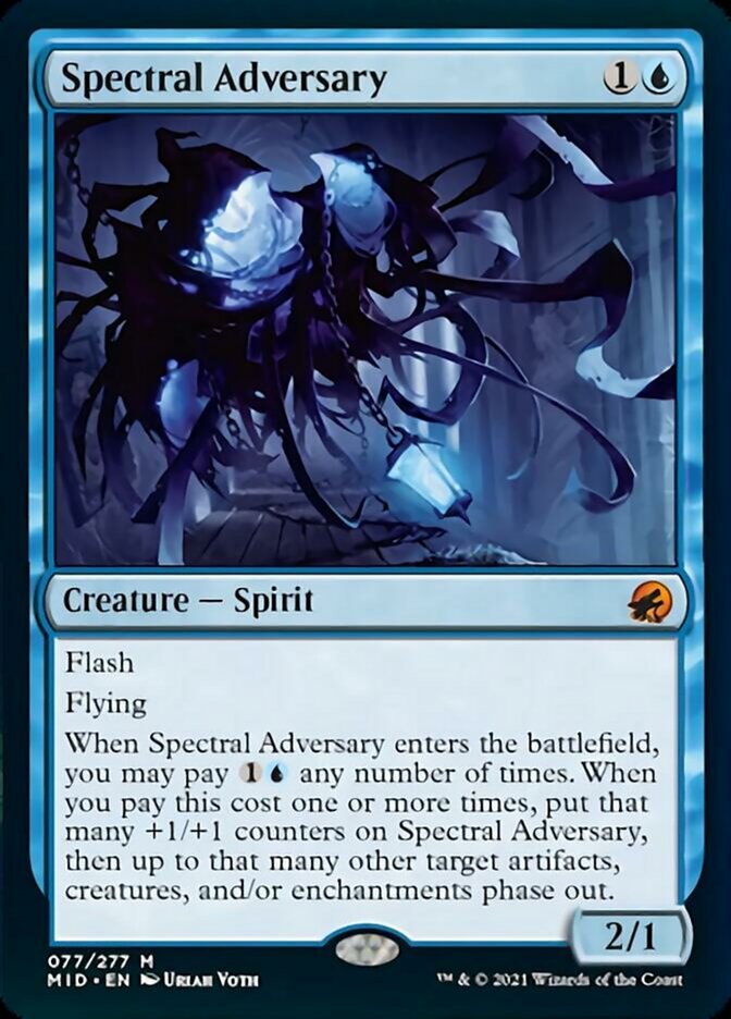 Spectral Adversary [Innistrad: Midnight Hunt] | Fandemonia Ltd